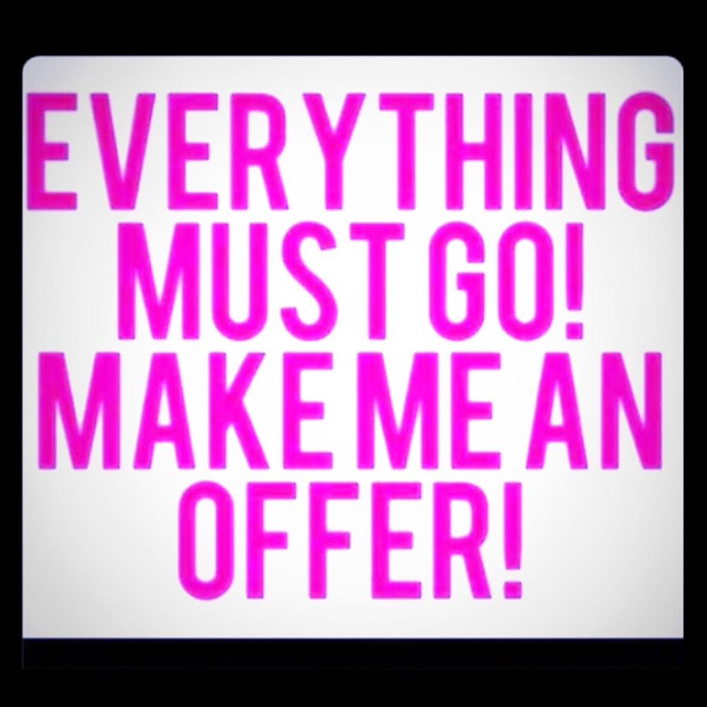 Everything Must Go!